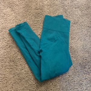 Teal joy lab stretchy high waisted leggings